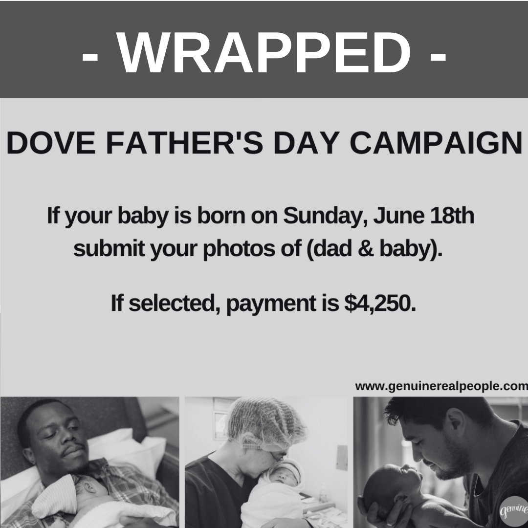 CASTING: DOVE FATHER’S DAY PHOTOS