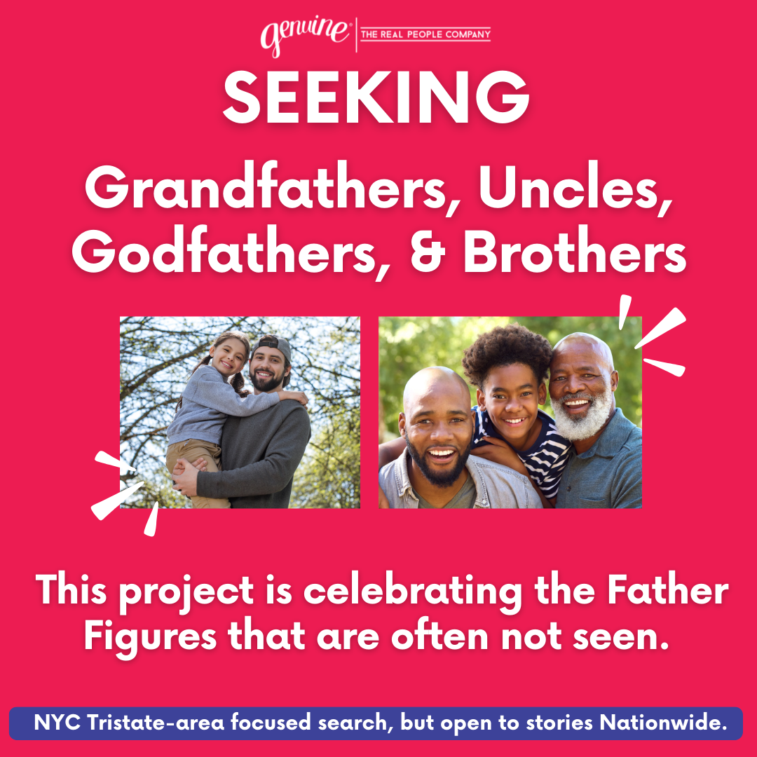SEEKING: Grandfathers, Uncles,  Godfathers, & Brothers